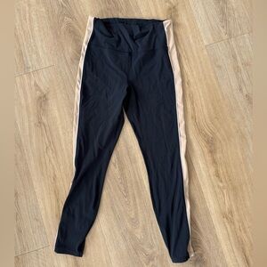 Target black legging with stripe